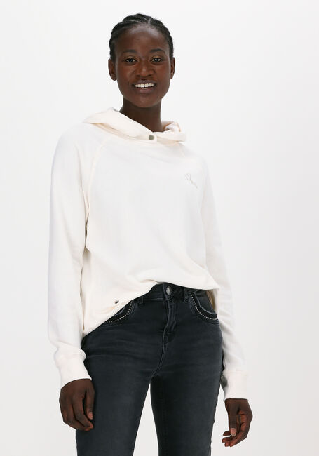 Ecru MOS MOSH Sweatshirt KASH GLAM HOODIE SWEATSHIRT - large
