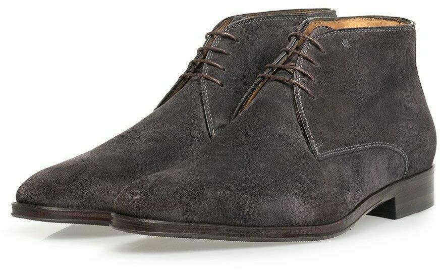 Graue VAN BOMMEL Business Schuhe SBM-50029 RAFFA - large