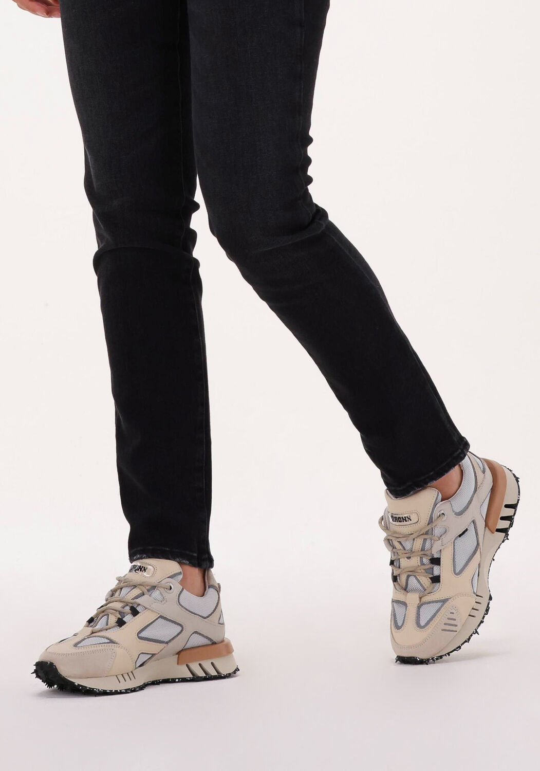 Beige BRONX Sneaker Low HA-CKER 66430 - large