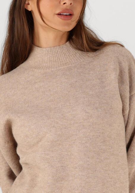 Beige NEO NOIR Pullover PAULA KNIT BLOUSE - large