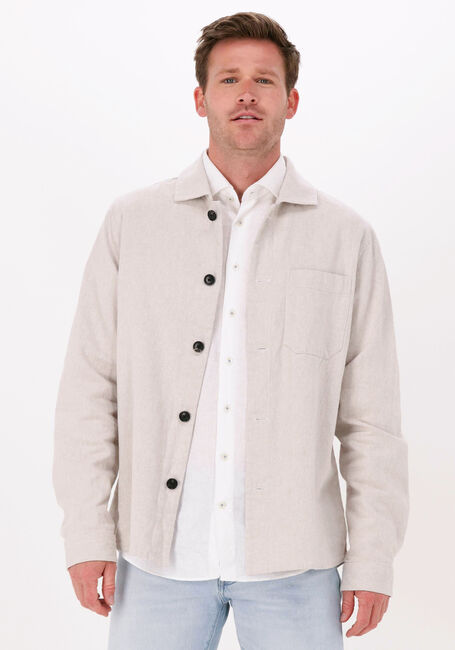 Beige PROFUOMO Overshirt FLYNT - large