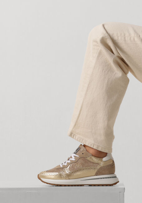 Goldfarbene FLORIS VAN BOMMEL Sneaker Low SFW-10109 - large