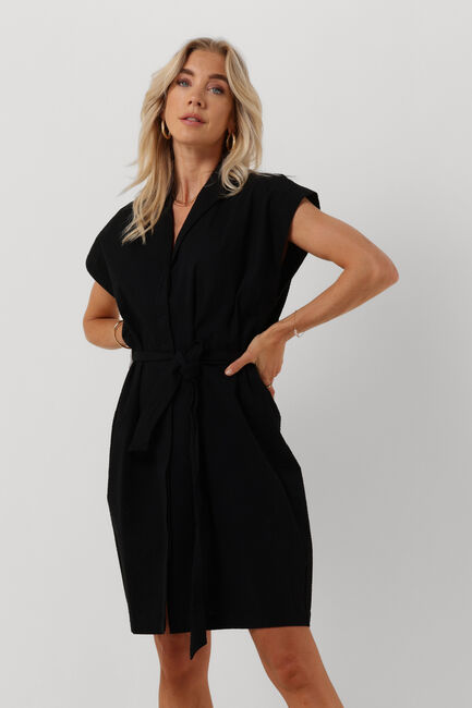 Schwarze MODSTR&Ouml;M Minikleid PANNE DRESS - large