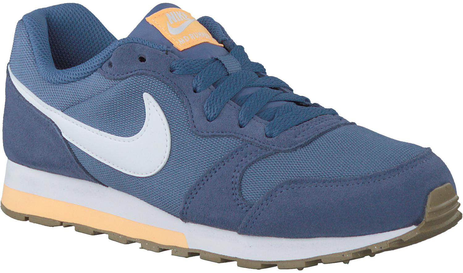 Blaue NIKE Sneaker MD RUNNER 2 KIDS LACE Omoda