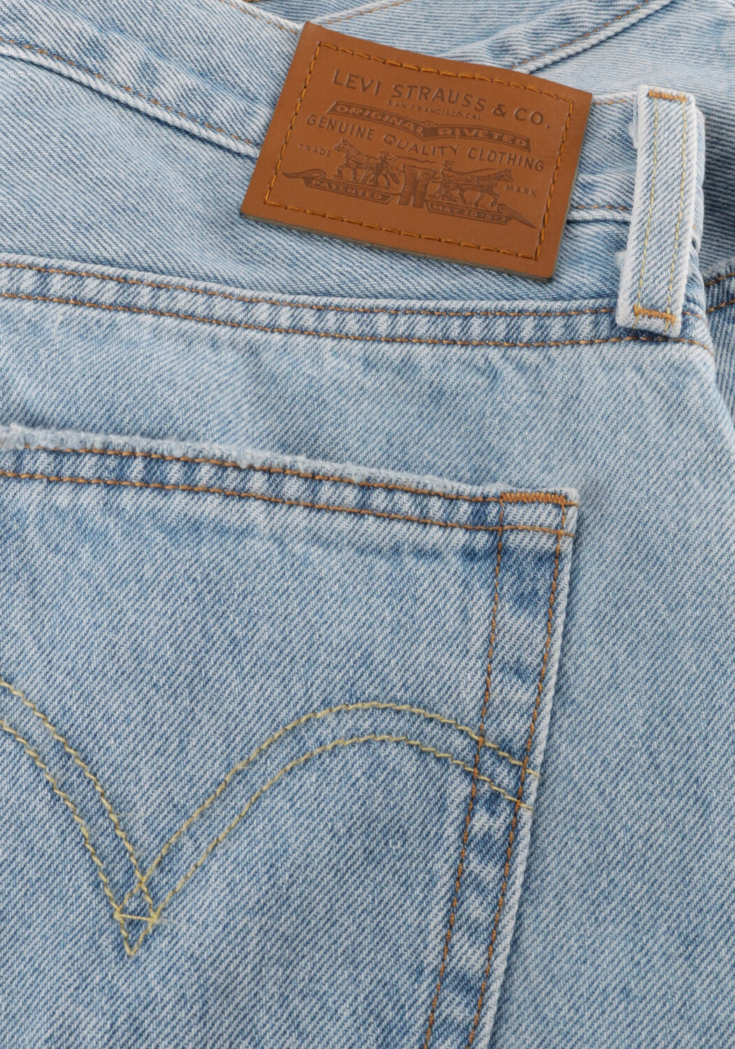 Hellblau LEVI'S Minirock ICON SKIRT FRONT AND CENTER - large