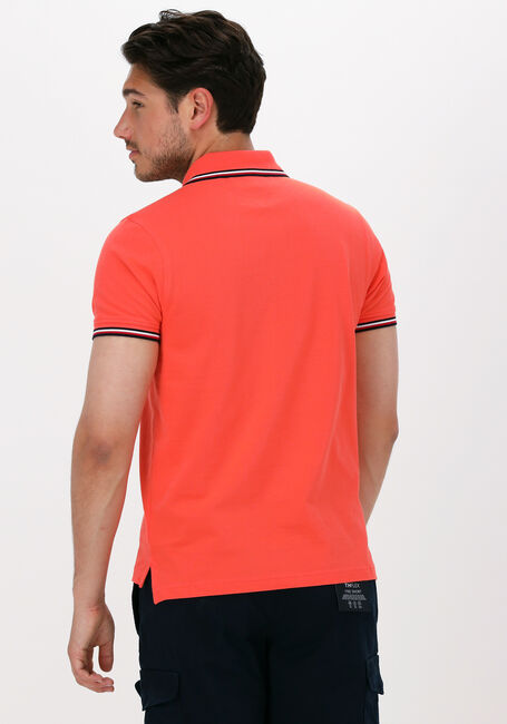 Orangene TOMMY HILFIGER Polo-Shirt TOMMY TIPPED SLIM POLO - large
