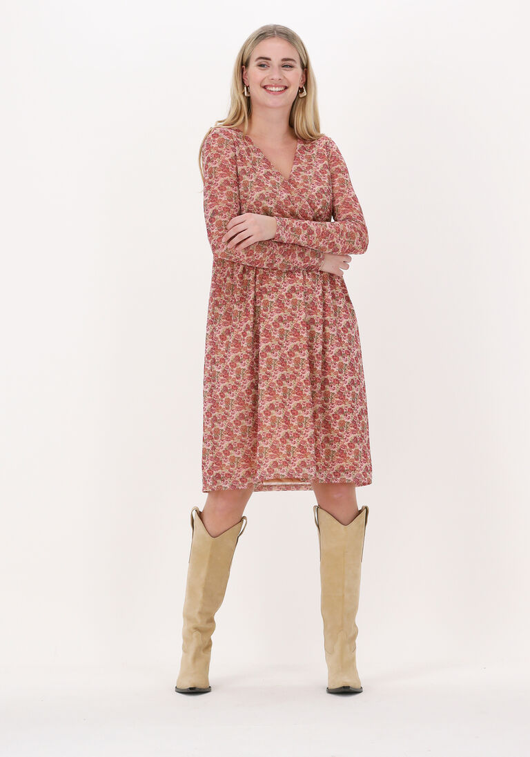 rosane na-kd midikleid recycled wrap mesh dress