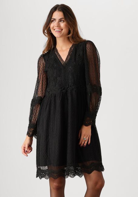 Schwarze Y.A.S. Minikleid YASSOPHIRA LS DRESS - large