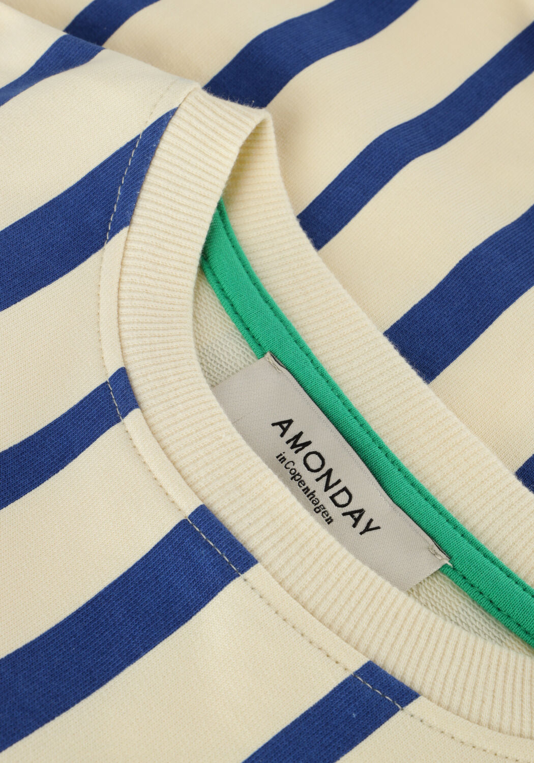 Blaue A MONDAY IN COPENHAGEN Sweatshirt LOUIS BLOUSE - large