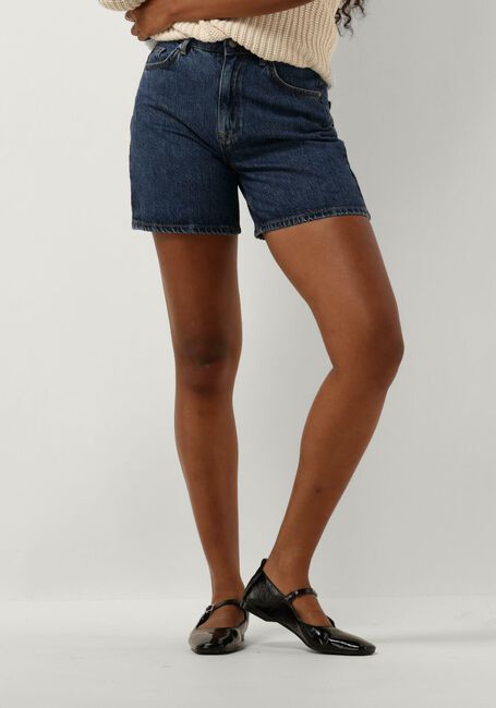 Blaue SELECTED FEMME Hosen SLFKRISTA HW MID BLUE DENIM - large