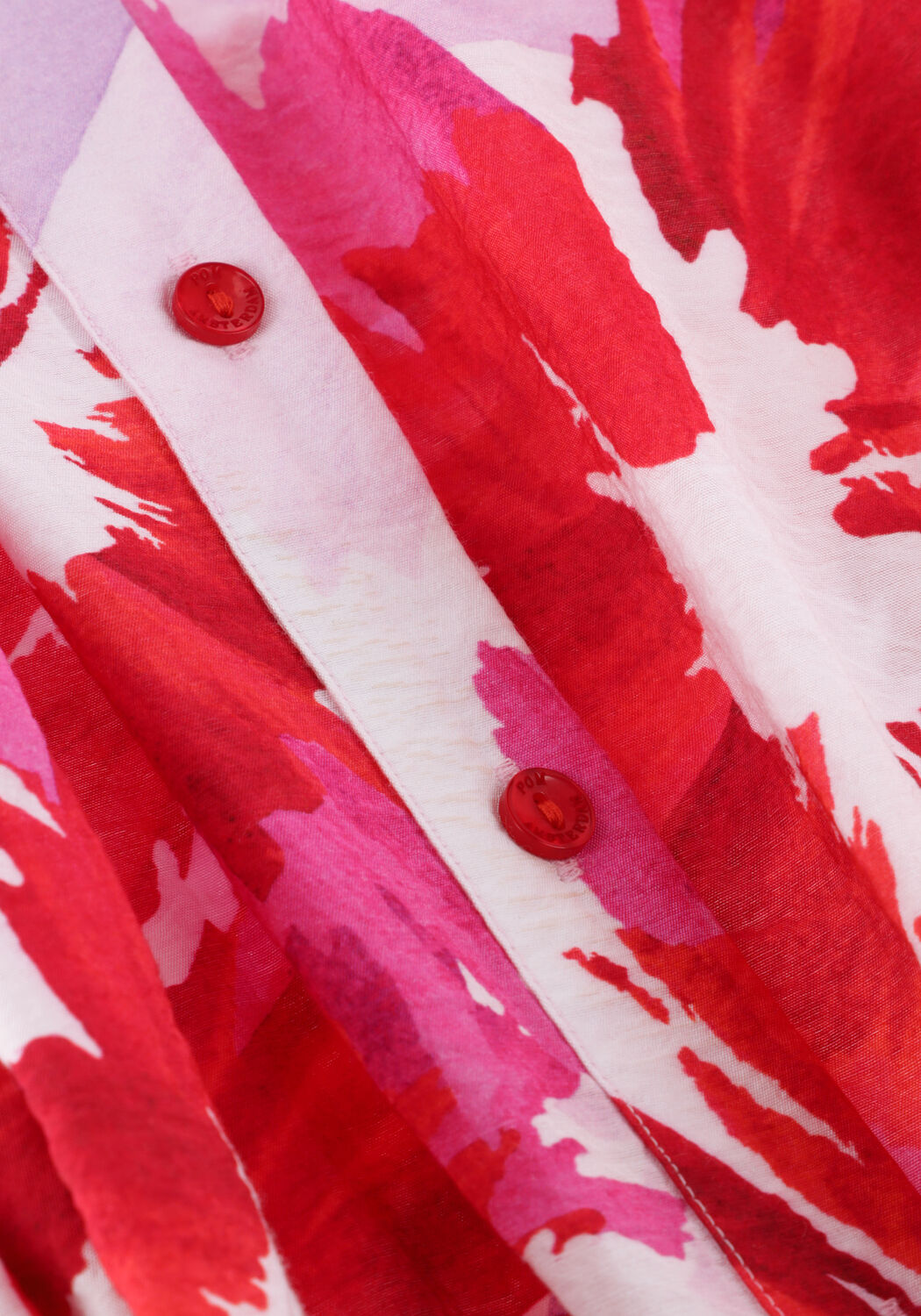 Mehrfarbige/Bunte POM AMSTERDAM Minikleid DRESS BUBBLE BLOOM LAVENDER - large