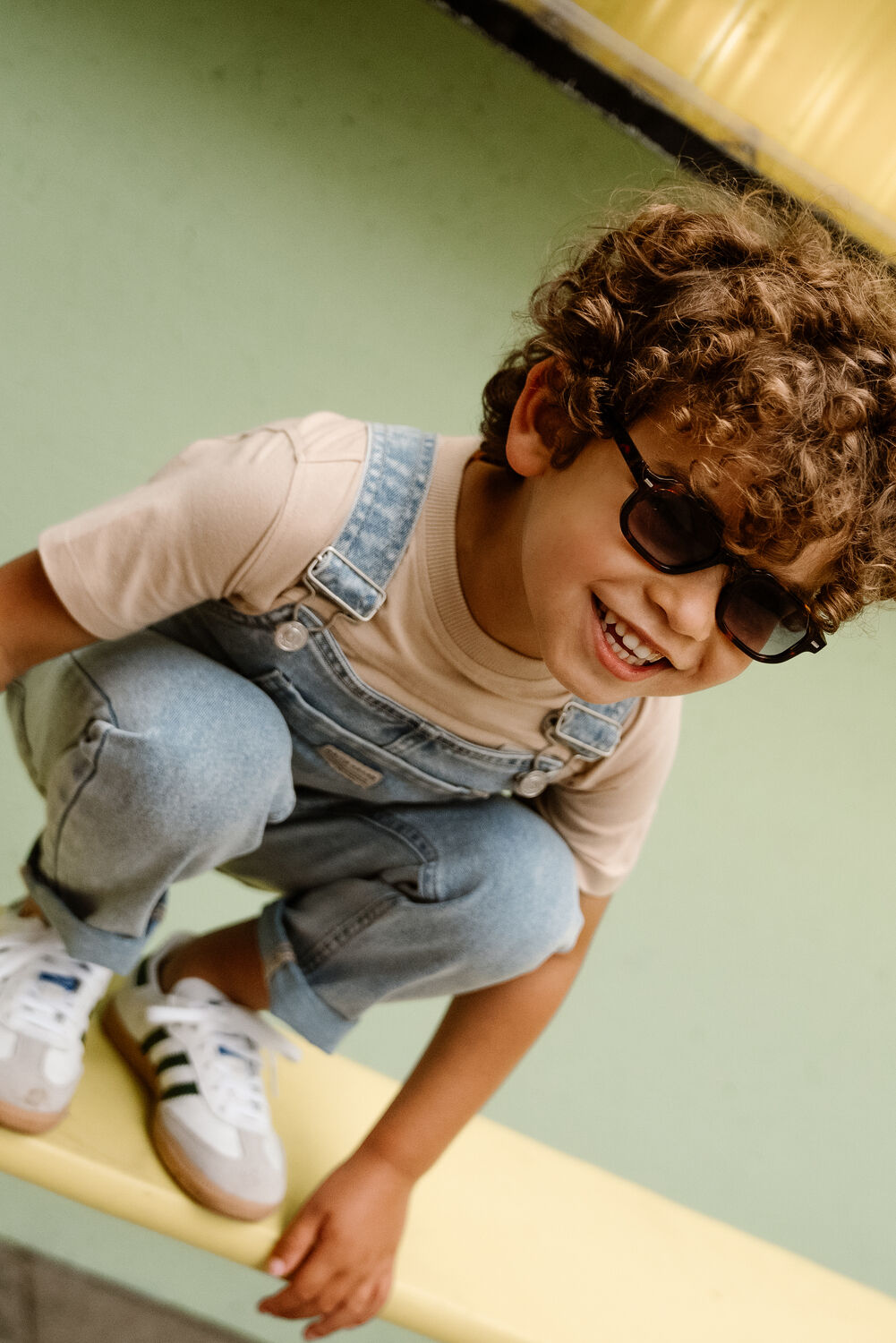 Hellblau DAILY7 Latzhosen DENIM SALOPETTE - large