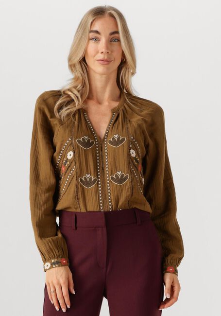 Khaki LOUIZON Blusen CHEMANCE - large