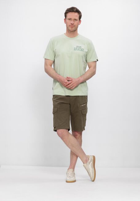 Olive PME LEGEND Kurze Hose NORDROP CARGO SHORTS STRETCH TWILL - large