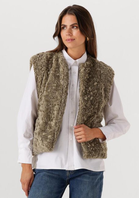 Taupe CIRCLE OF TRUST Gilet ARIANA GILET - large
