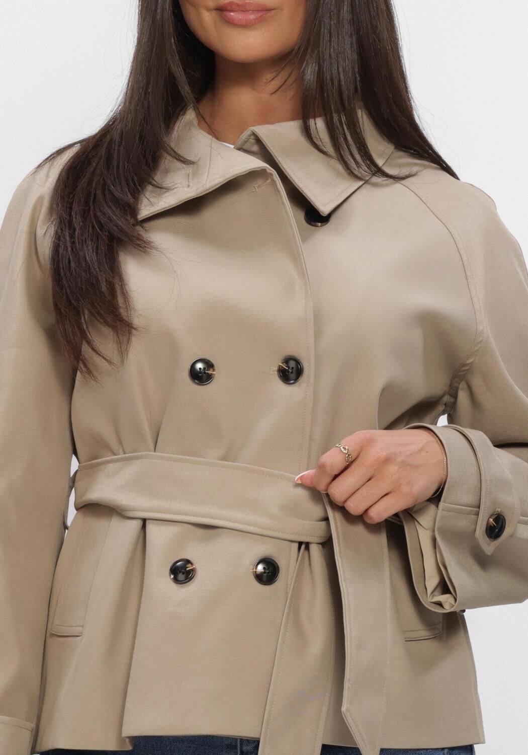 Sand NEO NOIR Trenchcoats MUNET TRENCH JACKET - large