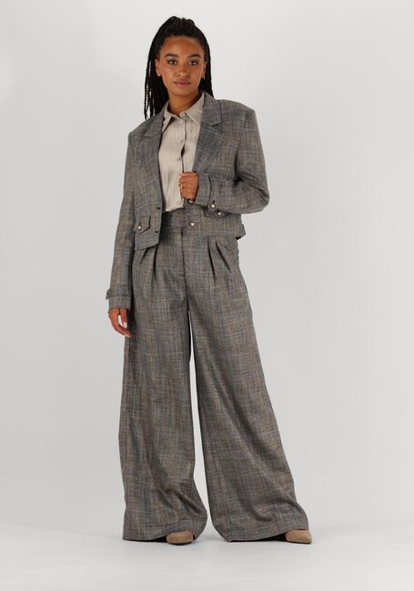 Schwarze AAIKO Hose FREDERIQUE TWEED VIS 540 - large