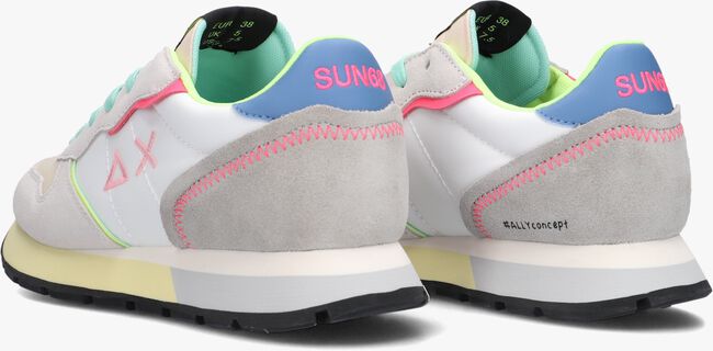 Weiße SUN68 Sneaker low ALLY COLOR EXPLOSION - large
