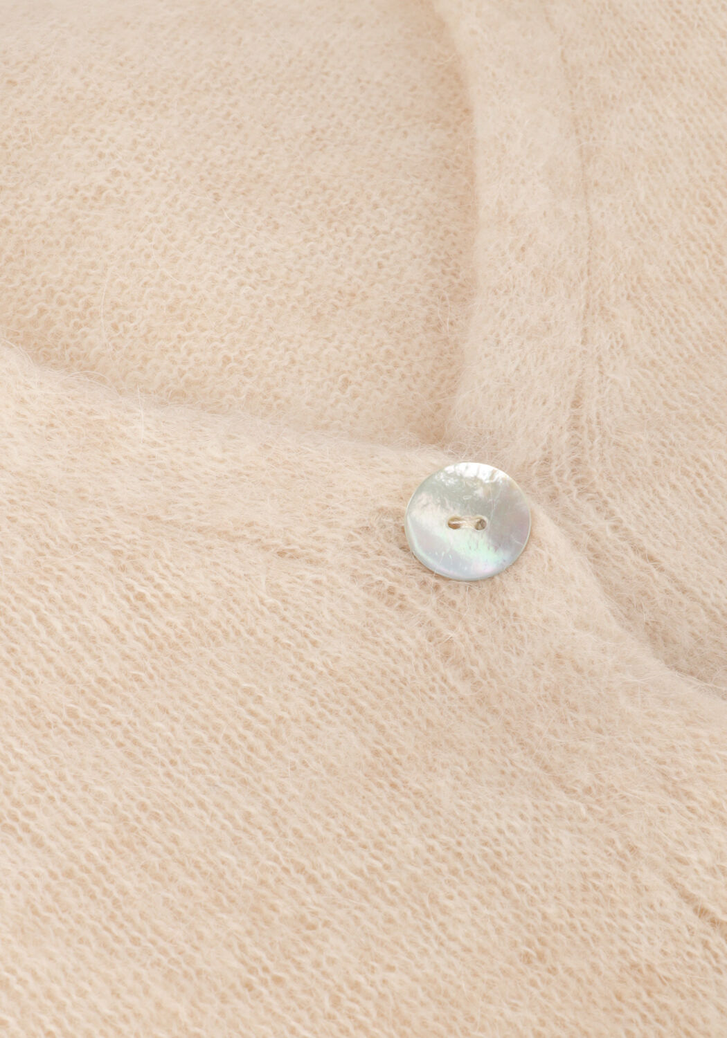 Wei&szlig;e SUMMUM Strickjacke CARDIGAN COSY SUPERFINE ALPACA KNIT - large