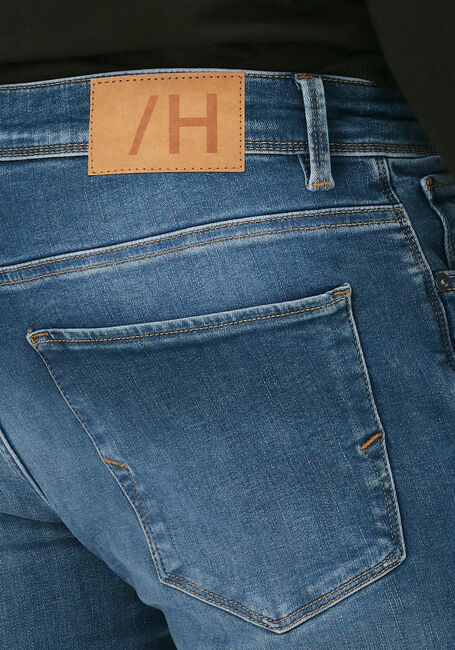 Blaue SELECTED HOMME Slim fit jeans SLHSLIM-LEON 6266 M.B SU-ST JE - large