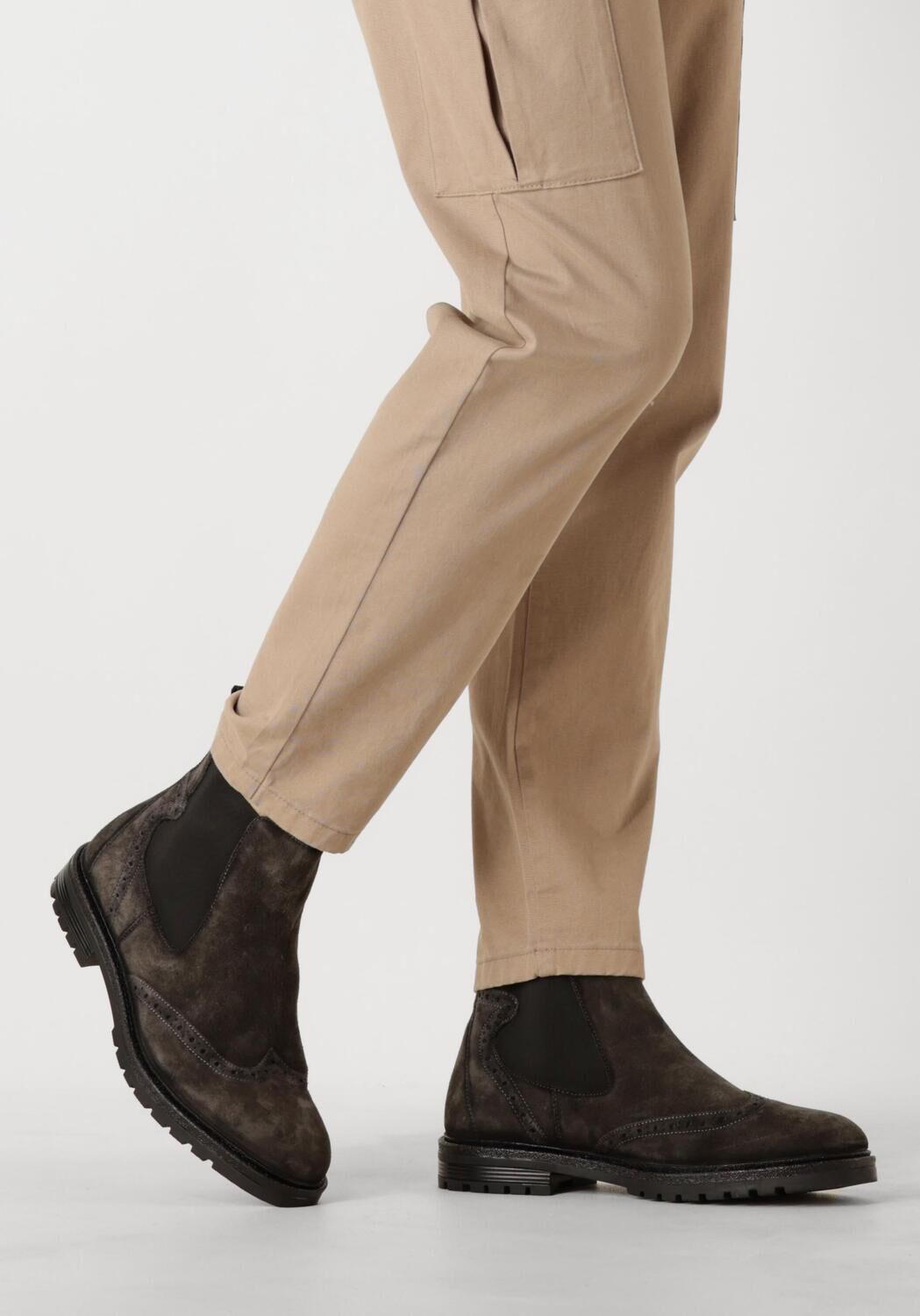 Braune MAZZELTOV Chelsea Boots 2401 - large