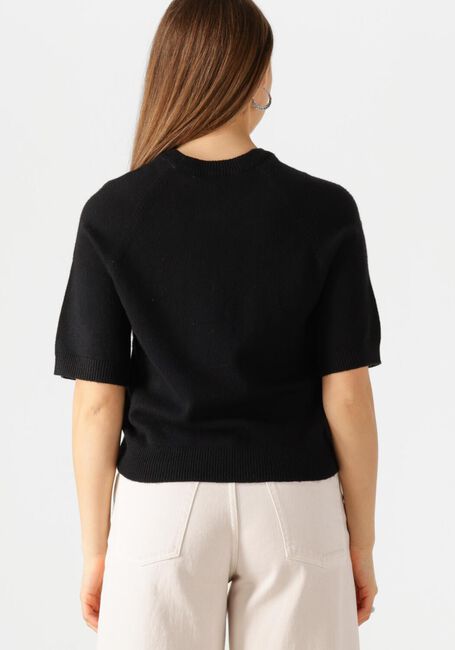 Schwarze OBJECT Pullover OBJLANEY RUBIN SS PULLOVER - large