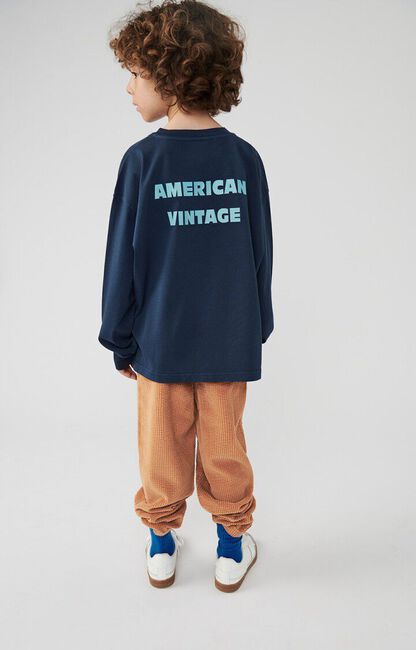 Blaue AMERICAN VINTAGE Tops & T-shirts FIZVALLEY 2 - large
