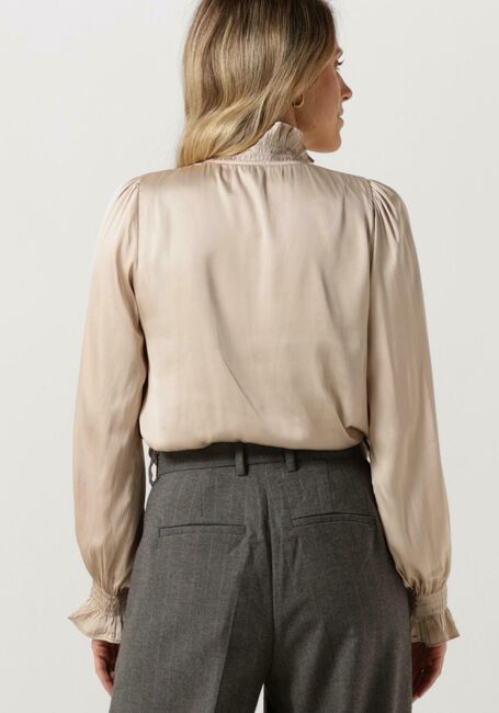 Beige NEO NOIR Blusen BRIELLE SATIN BLOUSE - large