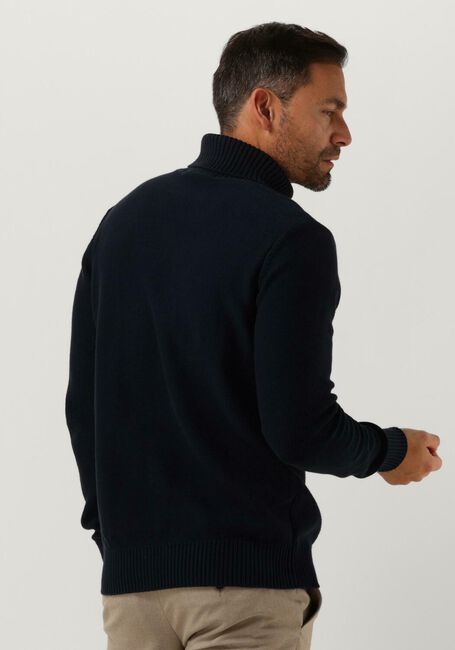 Dunkelblau SELECTED MEN Rollkragenpullover AXEL LS KNIT ROLL NECK - large