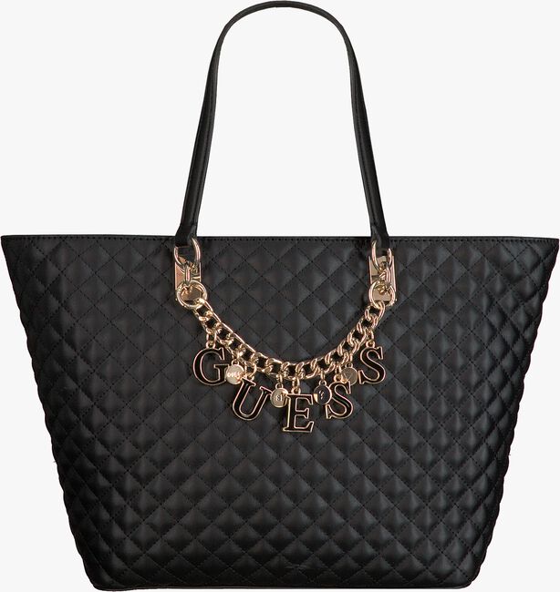 Schwarze GUESS Handtasche PASSION TOTE - large
