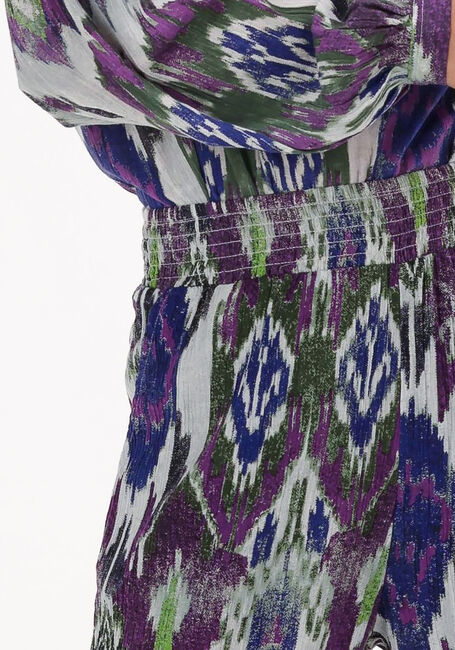 Mehrfarbige/Bunte ALIX THE LABEL Weite Hose LADIES WOVEN IKAT WIDE LEG PANTS - large