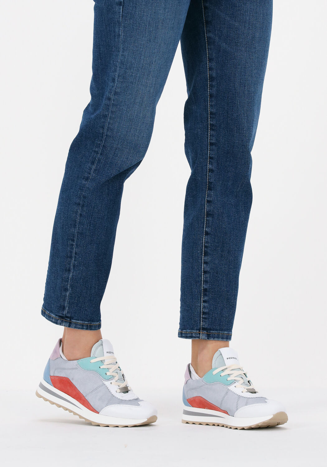 Blaue PIEDI NUDI Sneaker Low 2487-03 - large