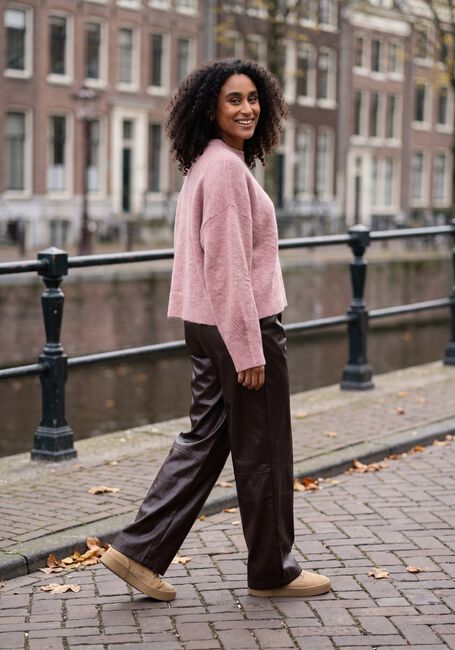Hell-Pink SUMMUM Pullover BOXY SWEATER WOOL - large