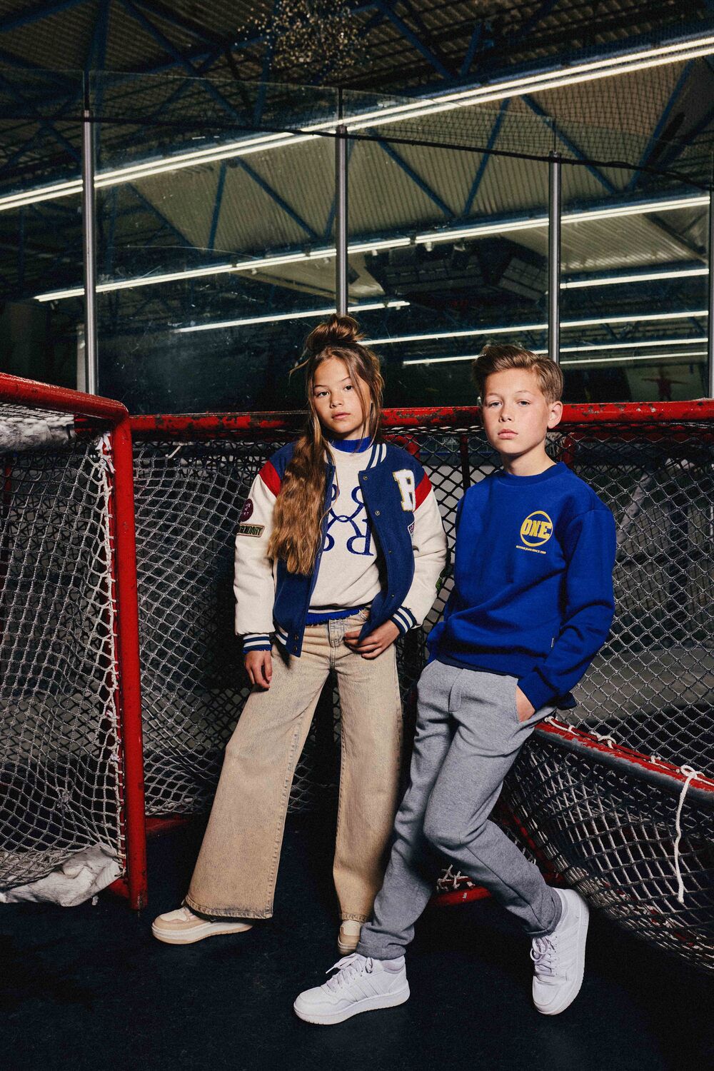 Blaue RETOUR Sweatshirt JOSHUA - large