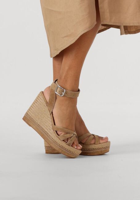Taupe UNISA Sandaletten mit Absatz MUNJAL - large