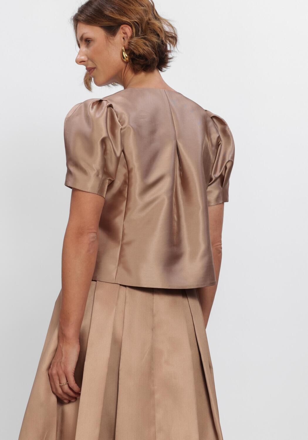 Bronzefarbene DEA KUDIBAL Blusen OLETTA - large