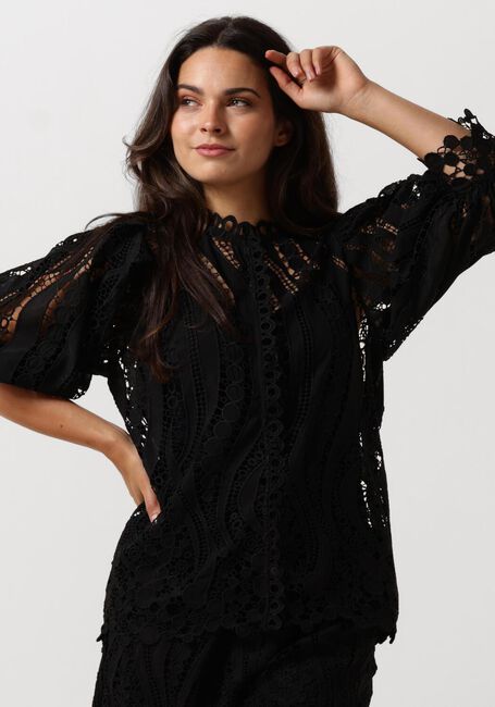 Schwarze COPENHAGEN MUSE Blusen CMMALUK-SHIRT - large