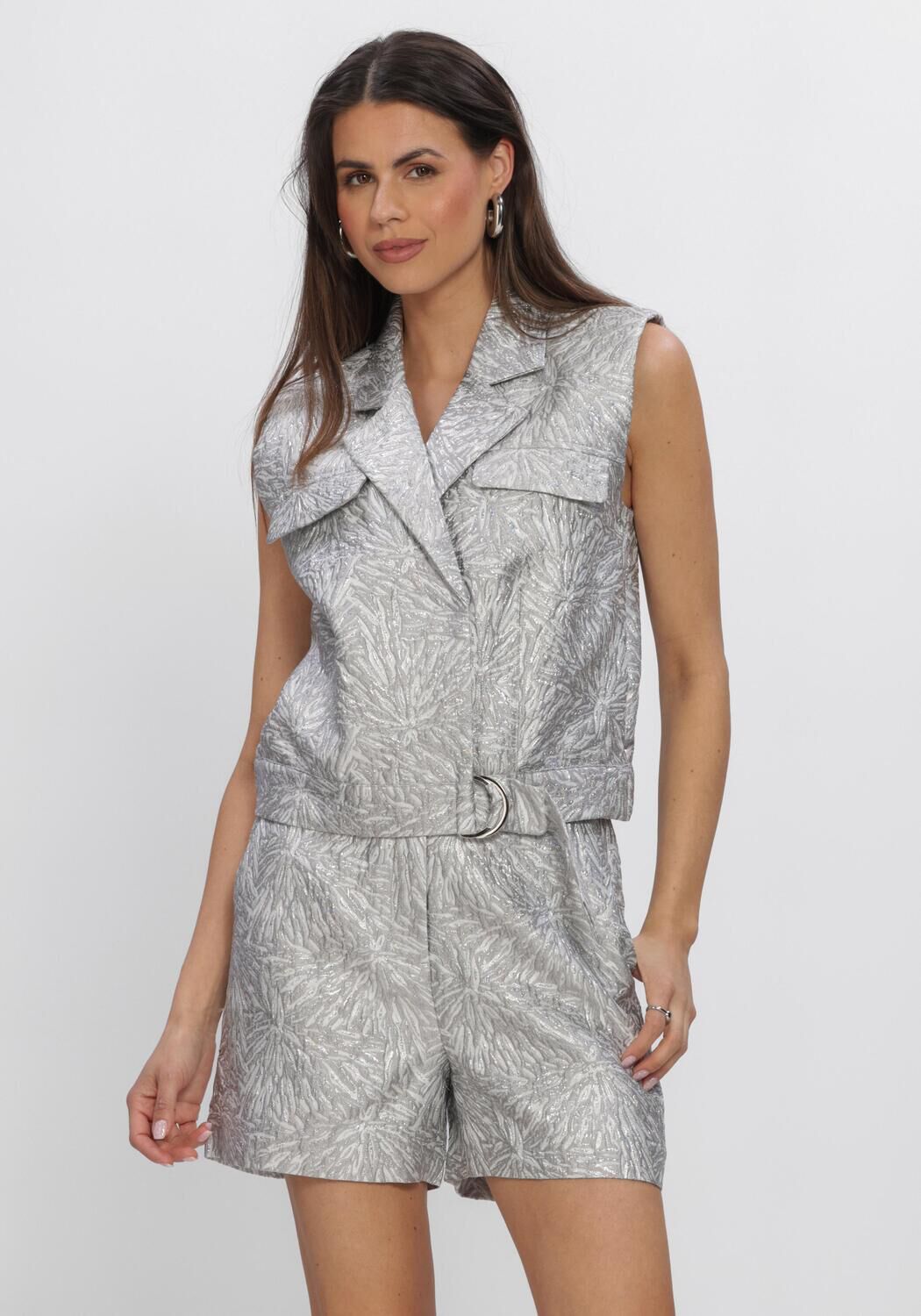 Silberne FREEBIRD Blazers WV-JAQUARD-MINI-26-1