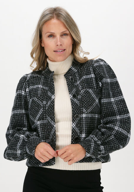 Schwarze SUMMUM Jack JACKET CHECK - large