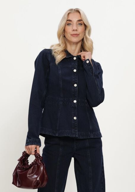 Dunkelblau MSCH COPENHAGEN Jeansjacke MSCHEVI DENIM JACKET - large