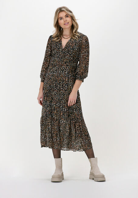 Mehrfarbige/Bunte SECOND FEMALE Midikleid ERNA FITTED DRESS - large