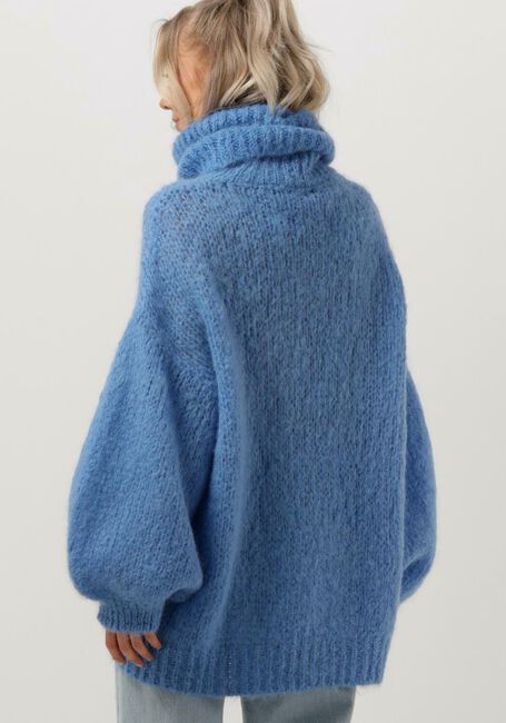 Blaue AMERICAN DREAMS Rollkragenpullover PEPPER ROLL NECK ALPACA PULLOVER - large