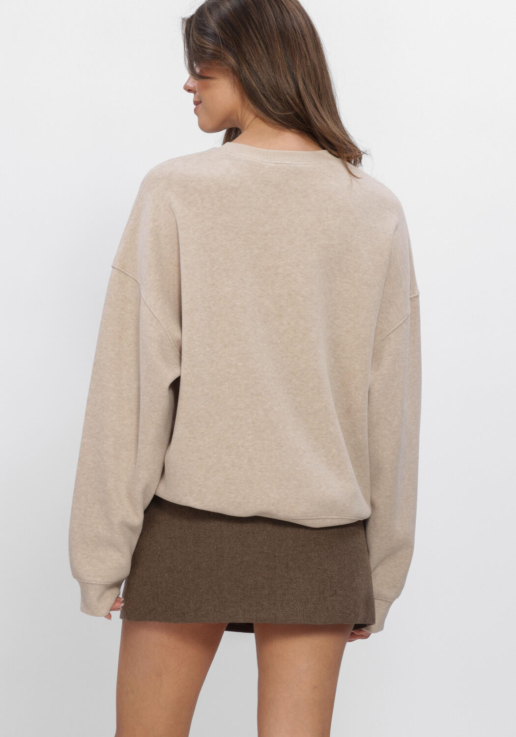 Beige ELEH Sweatshirt EFW260273 - large