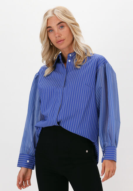 Blaue SECOND FEMALE Blusen FELICIE CLASSIC SHIRT - large