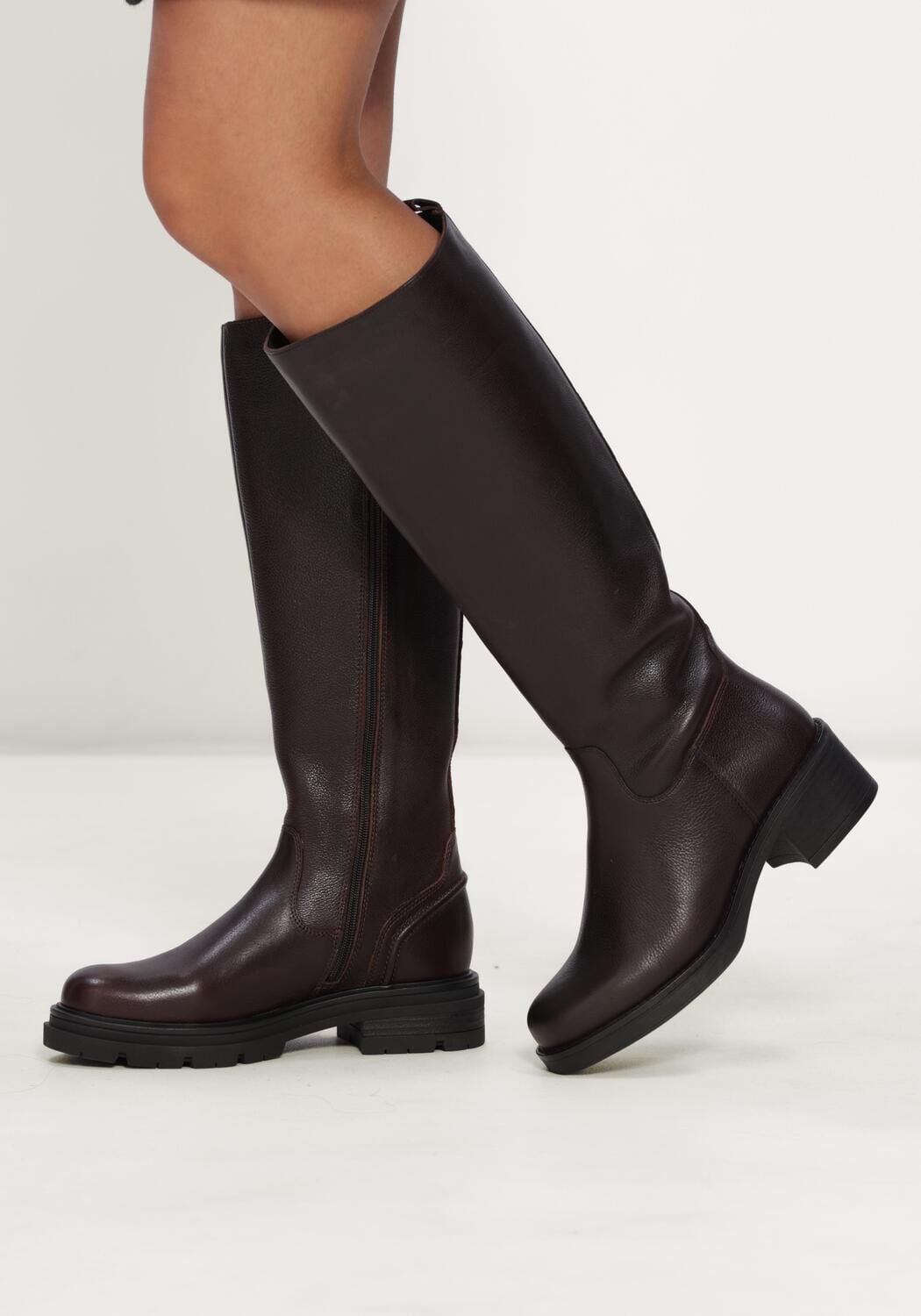 Braune BLASZ Hohe Stiefel JAE-15 - large