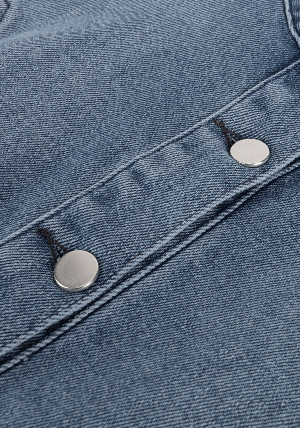 Blaue FREEBIRD Minikleid DENIM-H-TWILL-COT-23-1 - large