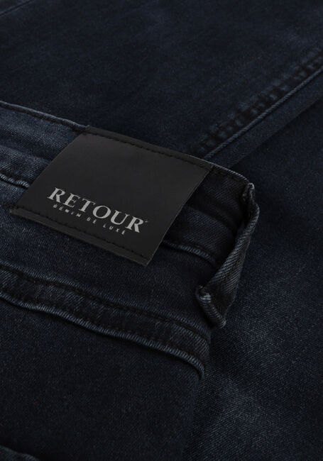 Blaue RETOUR Slim fit jeans WULF MINERAL BLUE - large