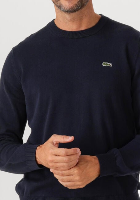 Dunkelblau LACOSTE Pullover REGULAR FIT CREW NECK SWEATER - large