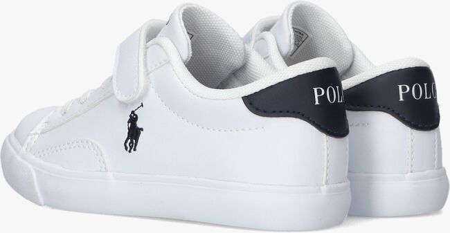 Weiße POLO RALPH LAUREN Sneaker low THERON V PS BOY - large