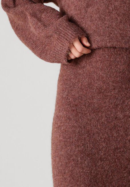 Braune YDENCE Midirock KNITTED SKIRT EVELINE - large